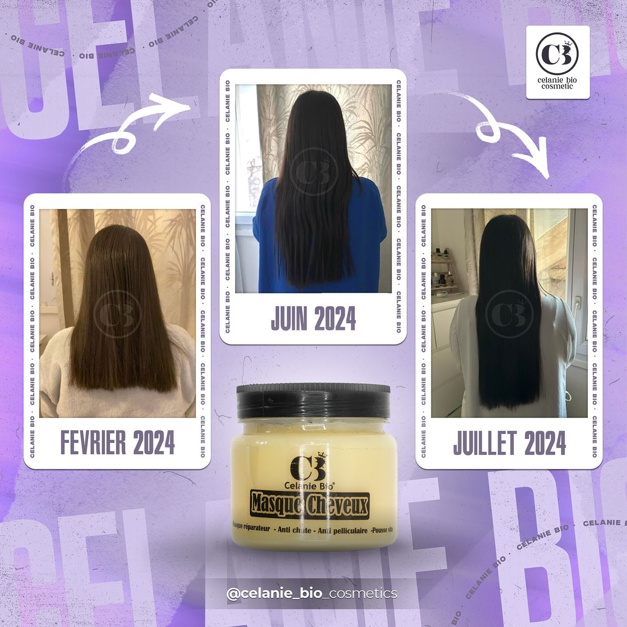 Celanie bio Masque cheveux